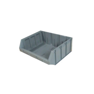 Stackable Storage Warehouse Bin Grey (164x406x345mm) 8 units/box